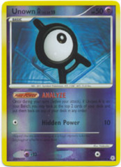 Unown A - 65/130 - Uncommon - Reverse Holo